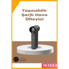 İn3dex 130000 Rpm Turbo Motorlu Çok Amaçlı Temizlik ve Soğutma Cihazı