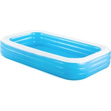 Bestway 54009 Şişme Havuz 305X183X56CM Pompa ve Örtü ile Kullanıma Uygun Dayanıklı Malzeme 305X183X56CM