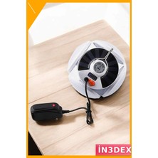 İn3dex Güneş Enerjili Katlanabilir Kamp Lambası Beyaz Işık Taşınabilir