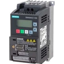 Siemens Sıemens 6SL3210-5BB17-5UV1 0.75KW 220V V20 Kompakt Hız Kontrol Cihazı