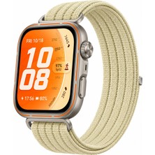 Nezih Case Huawei Watch Fit 3 / Fit 4 / Fit 4 Pro / Fit 5 / Fit 5 Pro Uyumlu Hasır Örgü Sportif Kayış Kordon