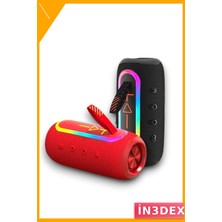 İn3dex Bluetooth 5.1 Taşınabilir Hoparlör IP67 Su Geçirmez Uzun Pil Ömrü