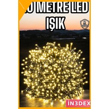 İn3dex 10 Metre Gün Işığı LED Işık Şeridi Hafif Taşınabilir Kutlama Dekorasyonu