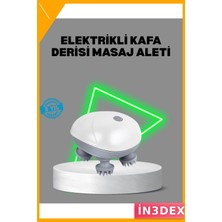 İn3dex Ipx7 Su Geçirmez Kafa Derisi Masaj Aleti 3 Hızlı Şarjlı