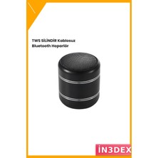 İn3dex Mini Bluetooth Hoparlör 4W Silindir Taşınabilir Ses Sistemi