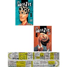 Kayıp Kıta Yayınları Parazit 5-6. Ciltler Manga Seti (Manga Ayracı ve Özel Cetvel Hediyeli)
