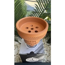 Taş Bowls Nargile Lülesi (Erkek) Toprak Lüle / 6 Delikli