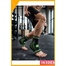İn3dex Kompresyonlu Spor Ayak Bileği Desteği 2'li Paket