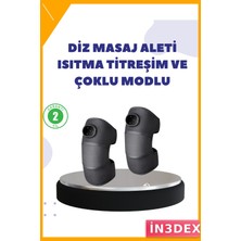 İn3dex Isıtmalı Masaj Dizlik Diz ve Dirsek Için Titreşimli Ntc Kontrollü