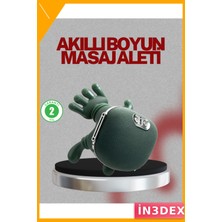 İn3dex Boyun Omuz Masaj Cihazı Gerginlik Giderici Isıtmalı