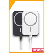 İn3dex Magnetik Kablosuz Araç Telefon Tutucu 15W Hızlı Şarj
