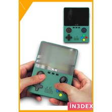 İn3dex Taşınabilir Oyun Konsolu 3.5 Iç IPS Ekran 2000MAH Pil 11 Simülatör