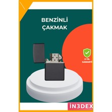 İn3dex Doldurulabilir Siyah Çakmak Hediye Seti