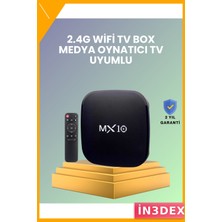 İn3dex 4K Android Medya Oynatıcı 2gb Ram 8gb Depolama Ses Kontrol