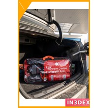 İn3dex Araç Acil Durum Trafik Seti Yangın Tüpü Reflektör Güvenlik Ekipmanları