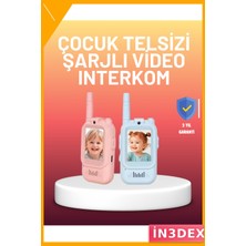 İn3dex Görüntülü Walkie Talkie Oyuncak Sesli Iletişim 400M Menzil