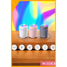 İn3dex Taşınabilir Ultrasonik Buharlı Hava Temizleyici Nemlendirici