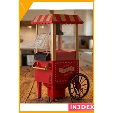 İn3dex Yağsız Sıcak Hava Mısır Patlatma Makinesi 5 Dakikada Popcorn