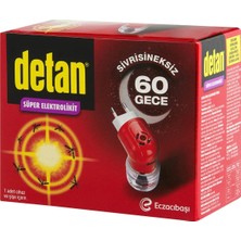 Detan Detan Elektrolıkıt 60GECE Cıhaz+Yedek 5967