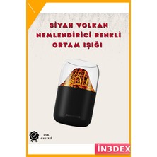 İn3dex Ultrasonik Aromaterapi Difüzörü 280 ml 7 Renk LED