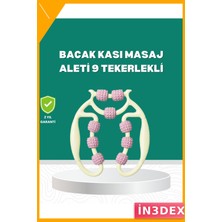 İn3dex Çift Taraflı Kas Masaj Aleti Spor Sonrası Rahatlatıcı Taşınabilir