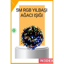 İn3dex 8 Modlu Dekoratif LED Çelenk Işık Iç Mekan Aydınlatma