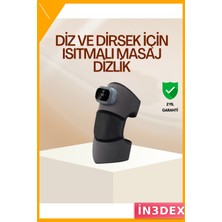 İn3dex Isıtmalı Masaj Dizlik Diz ve Dirsek Için Titreşimli Rahatlatıcı