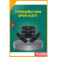 İn3dex Ems Titreşimli Kas Çalıştırma Cihazı 6 Modlu Taşınabilir