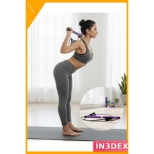 İn3dex Direnç Pilates Barı Kas Tonlama ve Esneklik Çubuğu