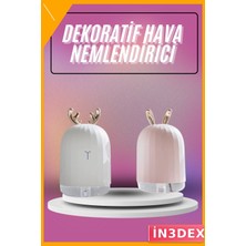 İn3dex Ultrasonik Hava Nemlendirici 220ML Aromaterapi Difüzör Tavşan