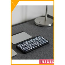 İn3dex Kablosuz Rgb Mini Klavye Şarjlı M7 Bluetooth