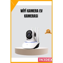 İn3dex 1080P Hd Ip Kamera Gece Görüş Hareket Sensörlü Çift Yönlü Ses