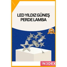 İn3dex Yıldız Peri LED Perde 3x3 Metre Iç Mekan Aydınlatma