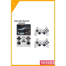 İn3dex Taşınabilir Oyun Konsolu Tv Uyumlu Geniş Oyun Arşivi