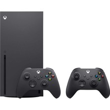 Microsoft Xbox Series X Oyun Konsolu Siyah 1 TB 2 Kollu İthalatçı Garantili Yüksek Performans