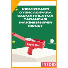 İn3dex Para Saçma Tabancası Elektrikli Parti Eğlence Aleti