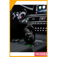 İn3dex Kablosuz Carplay Android Auto Adaptörü Araç Içi Airplay