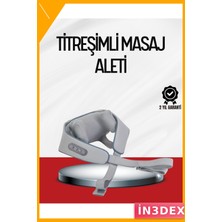 İn3dex Kablosuz Isıtmalı Masaj Aleti 2 Modlu Boyun Sırt