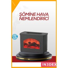 İn3dex Ultrasonik Aromaterapi Nemlendirici 270ML USB Sessiz