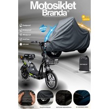 Motobros Volta Vsm Motosiklet Brandası Su-Toz Geçirmez Motor Branda Motor Çadırı Motor Kılıfı