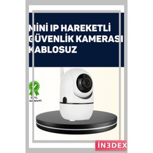 İn3dex 1080P Kablosuz Güvenlik Kamerası Gece Görüş Hareket Takipli