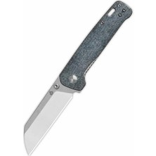 QSP Knife Qsp Penguin V2 | Denim Micarta Sap | D2 Çelik Çakı | QS130V2-B1