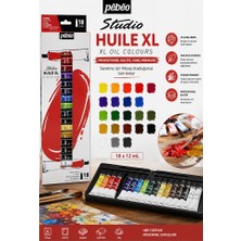 Artlantis Yağlı Boya 18 Renk 12 ml 1 Paket Pepeo Yağlı Boya Seti 18 Li Ahşap Tuval Taş Ağaç Boyamalar Için Idea Boyama Seti