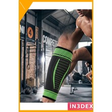 İn3dex Kompresyonlu Baldır Destek Bandı 2'li Set Spor ve Günlük Kullanım