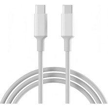 Pd Kablo 100 cm Şarj ve Data Kablosu 60W 3.4 Amper Hızlı Şarj Kablosu USB C To USB C