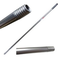 Metal Fırça Sapı Galvanizli, Kendinden Vidalı, Kalın Dayanıklı 120CMM 50MIKRON Fırça, Çekçek Sapı