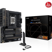 TeknoKapsül Proart X870E-CREATOR Wifi, 4xddr5, 4xm.2, Hdmi, Dp, Type-C, Pcie 5.0, Wi-Fi 7, Bluetooth V5.4,