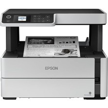 Ecotank M2170 A4 Mono Çok Fonksiyonlu Yazıcı, Wi-Fi + Ethernet, Çift Taraflı, Siyah Beyaz, Tara