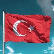 Türk Bayrağı 100X150 cm Alpaka Kumaş (1)