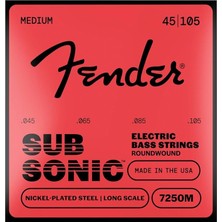 Super 7250M Bass Strings Takım Tel Bas Gitar Teli 045-105